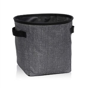 Thirty-one Gray Fabric Storage Basket
